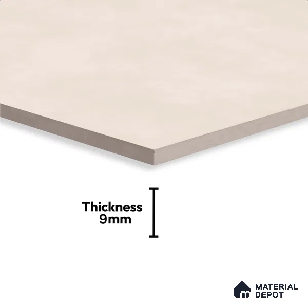 Cement Look Wall & Floor Tile TL 08213 H Oyster Crema 2 ft x 2 ft Vitrified Matte Finish - 9 mm