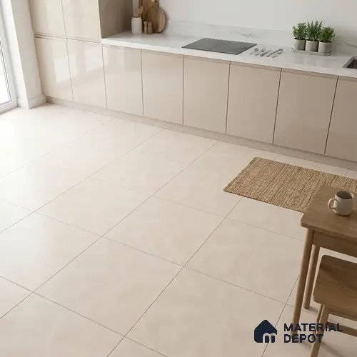 Cement Look Wall & Floor Tile TL 08213 H Oyster Crema 2 ft x 2 ft Vitrified Matte Finish - 9 mm