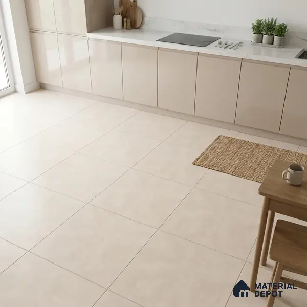 Cement Look Wall & Floor Tile TL 08213 H Oyster Crema 2 ft x 2 ft Vitrified Matte Finish - 9 mm