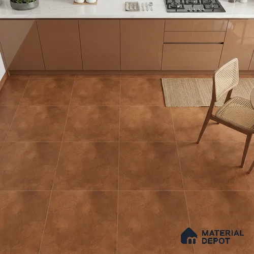 Stone Look Wall & Floor Tile TL 08215 B Polo Moka 2 ft x 2 ft Vitrified Matte Finish - 9 mm