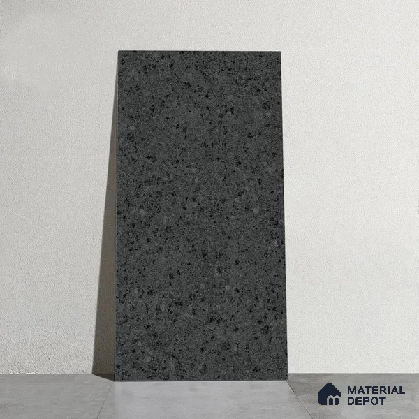 Stone Look Wall & Floor Tile TL 08229 D Doge Rock Nerо 4 ft x 2 ft Vitrified Matte Finish - 9 mm