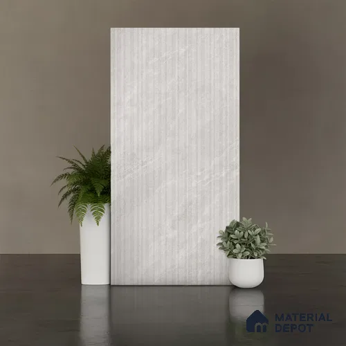 Stone Look Wall Tile TL 08232 C Quarry Steel Strip Liner 4 ft x 2 ft Vitrified Matte Finish - 9 mm