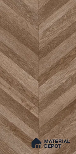 Wood Floor & Wall Tile TL 08251 Decor Wood Wengue 4 ft x 2 ft Carving Matte Finish Vitrified Tile - 9 mm | Suitable for Living Room, Bedroom & Bathroom