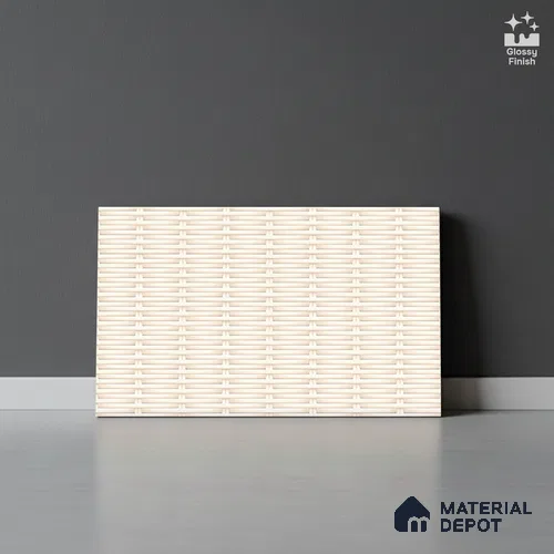 Patterned Tile TL 08277 4461 L 18 x 12 inch Ceramic Glossy Finish - 7 mm