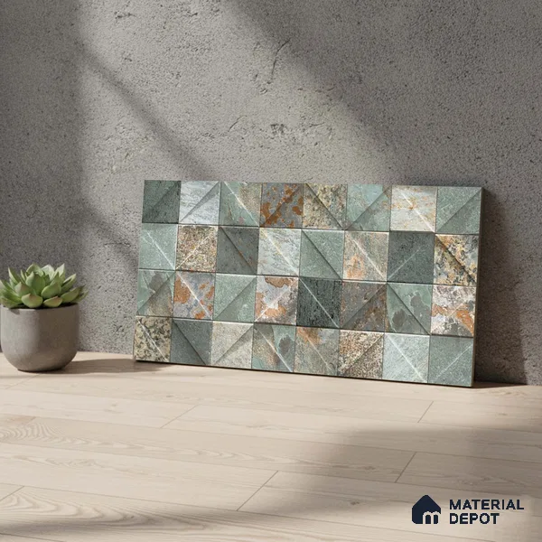 Stacked Stone Tile TL 08311 Porsche 12 2 ft x 1 ft Ceramic Matte Finish - 10 mm