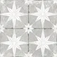 Moroccan Floor & Wall Athangudi Tile TL 08317 B Athena Gris 1 ft x 1 ft Matte Finish Vitrified Tile - 9 mm | Suitable for Bathroom, Kitchen, Balcony | Please Expect a Slight Variation of Pattern | Image 01