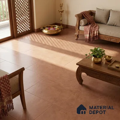 Stone Wall & Floor Tile TL 08333 G Prime Cementum Cotto 4 ft x 2 ft Matte Finish Vitrified Tile - 9 mm | Suitable For Bathroom, Kitchen, Balcony