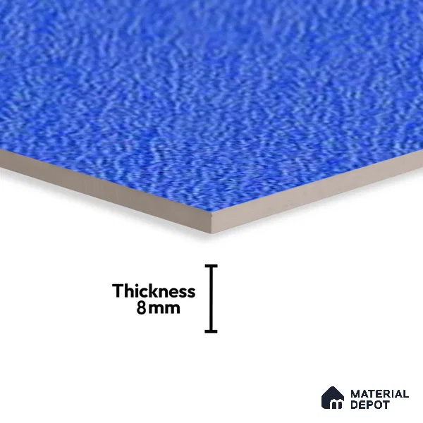 Stone Look Parking Tile TL 08362  1 ft x 1 ft Ceramic Matte Finish - 8 mm