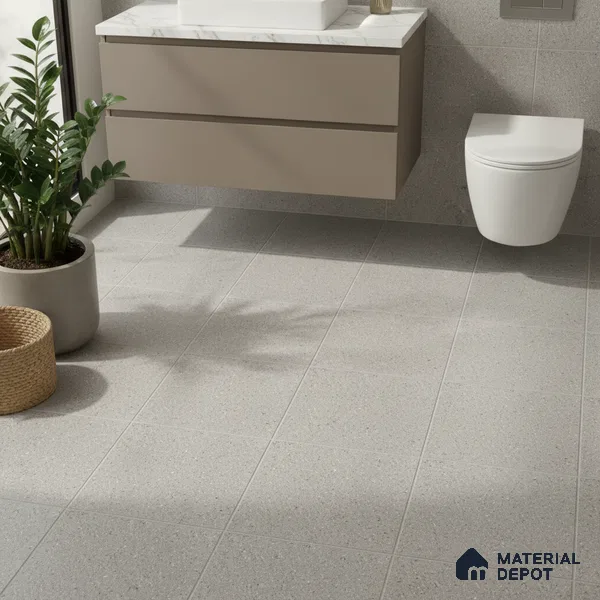 Stone Look Parking Tile TL 08381 1 ft x 1 ft Vitrified Matte Finish - 8 mm