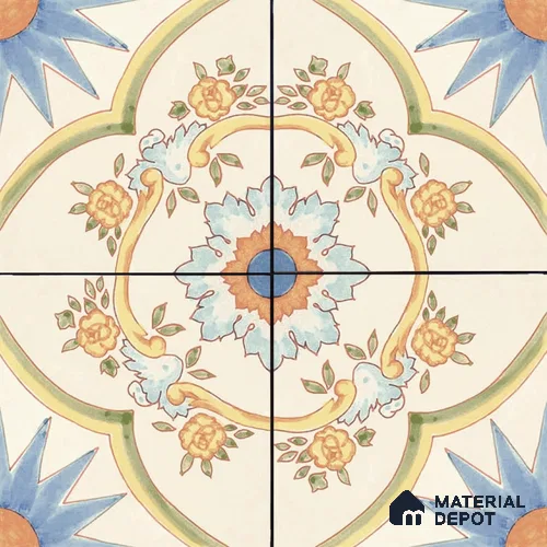 Subway Floor & Wall Tile TL 08394 | 88096| 8 x 8 inch Matte Finish Vitrified Tile - 9 mm | Suitable For Kitchen, Bathroom, Dining Area | Please Expect a Slight Variation of Pattern