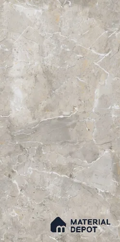 Marble Look Floor & Wall Tile TL 08408 Estaro Hazel 4 ft x 2 ft Glossy Finish Vitrified Tile - 9 mm | Suitable for Living Room, Bedroom & Bathroom