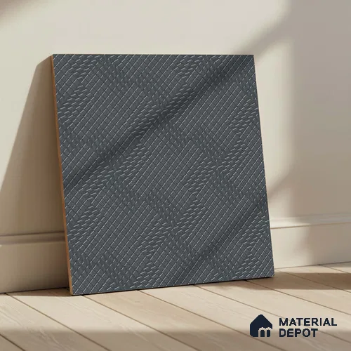 Patterned Look Parking Tile TL 08430  1.6 ft x 1.6 ft Vitrified Matte Finish - 12 mm | Pattern Alignment May Vary | 2-3 mm Spacer is Mandatory