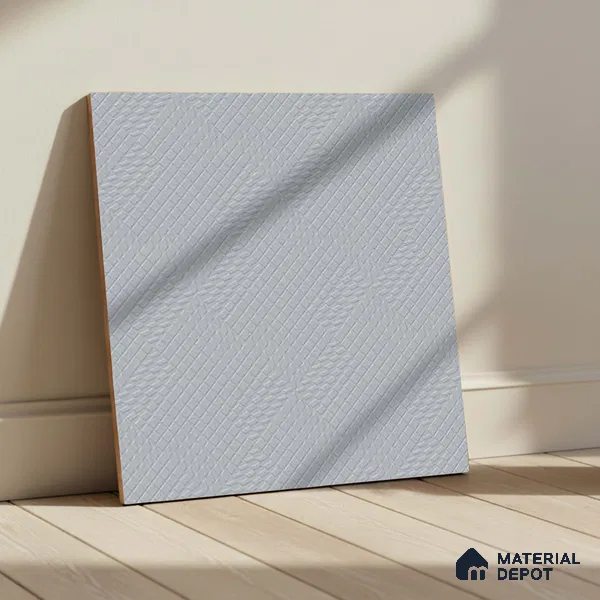 Patterned Look Parking Tile TL 08431 1.6 ft x 1.6 ft Vitrified Matte Finish - 12 mm | Pattern Alignment May Vary | 2-3 mm Spacer is Mandatory