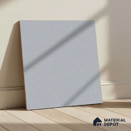 Patterned Look Parking Tile TL 08431 1.6 ft x 1.6 ft Vitrified Matte Finish - 12 mm | Pattern Alignment May Vary | 2-3 mm Spacer is Mandatory