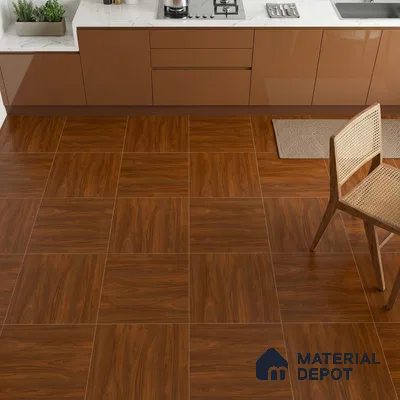 Wood Look Parking Tile TL 08453  2 ft x 2 ft Porcelain Matte Finish - 8 mm
