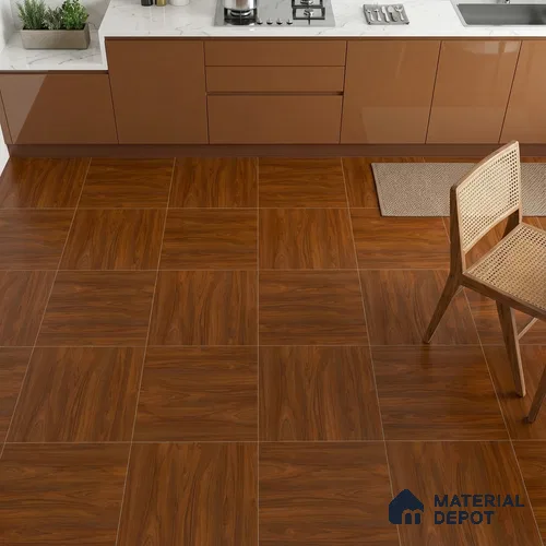 Wood Look Parking Tile TL 08453  2 ft x 2 ft Porcelain Matte Finish - 8 mm