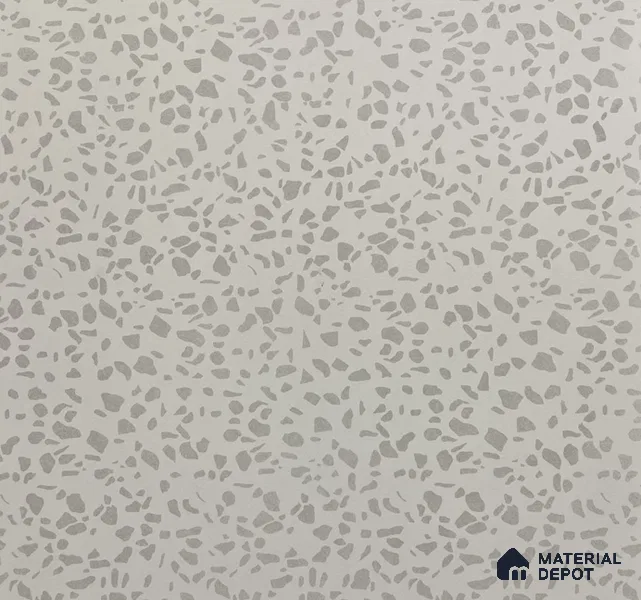 Terrazzo Floor & Wall Tile TL 08488 Terazzo White 2 ft x 2 ft Matte Finish Vitrified Tile - 9 mm | Suitable for Living Room, Kitchen & Bathroom