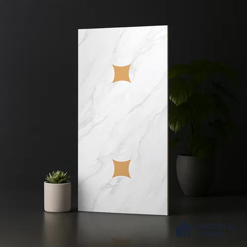 Highlighter Look Wall & Floor Tile TL 08542 B | Spatial statuario Decor 4 ft x 2 ft Full Body Dry Granula Matte Finish Vitrified Tile - 10 mm | Suitable for Living Room, Bedroom, Bathroom & Kitchen