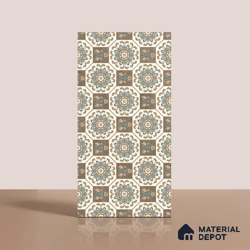 Highlighter Wall Tile TL 08543 D | 4 ft x 2 ft Full Body Dry Granula Plus Matte Finish Vitrified Tile - 10 mm | 4 Random Design | Suitable For Bathroom, Accent/Feature Wall, Dining Area
