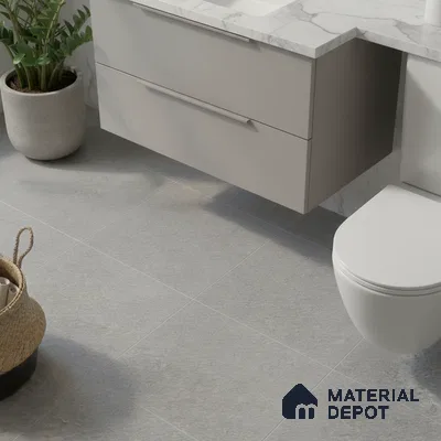 Stone Look Tile TL 08595 Grey 1 ft x 1 ft Ceramic Matte Finish - 8 mm