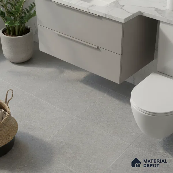 Stone Look Tile TL 08595 Grey 1 ft x 1 ft Ceramic Matte Finish - 8 mm