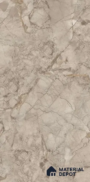 TL 08692 Brown 4 ft x 2 ft Glossy Finish Vitrified Floor & Wall Tile - 8.5 mm