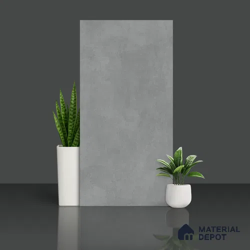 Black Stone  Tile TL 08762 B  Royal Matrix Grigio 4 ft x 2 ft Vitrified Carving Matte Finish - 9 mm | 3 Random Design | Suitable for Living Room, Bedroom, Bathroom