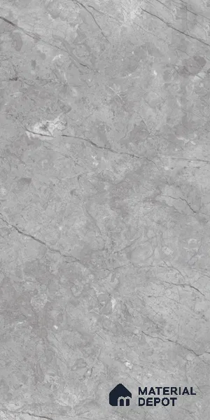Grey Stone Tile TL 08766 Royal Marcus Gracia 4 ft x 2 ft Vitrified Carving Matte Finish - 9 mm | | Suitable for Living Room, Bedroom, Bathroom