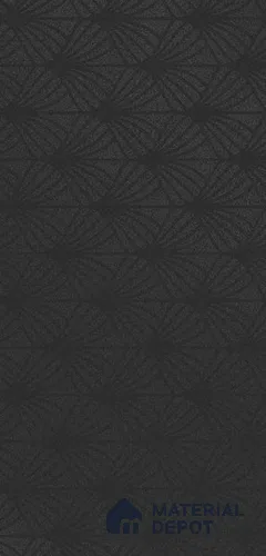 Black Moroccan Tile TL 08775 Royal Sucre Back Decor 4 ft x 2 ft Vitrified Carving Matte Finish - 9 mm | | Suitable for Living Room, Bedroom, Bathroom