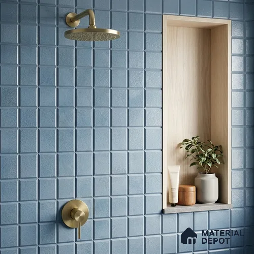 Faux Subway Look  Tile TL 08807 12X12 inch Matte Finish Ceramic Tile - 8 mm | Please Expect a Slight Variation of Pattern