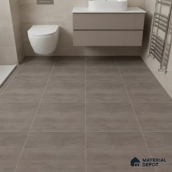 Stone Look Floor Tile TL 08842 D | Matte Finish 12 x 12 inch Ceramic Tile - 7 mm | Suitable For Kitchen, Bathroom, Bedroom & Office