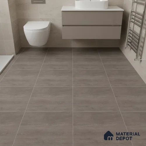 Stone Look Floor Tile TL 08842 D | Matte Finish 12 x 12 inch Ceramic Tile - 7 mm | Suitable For Kitchen, Bathroom, Bedroom & Office