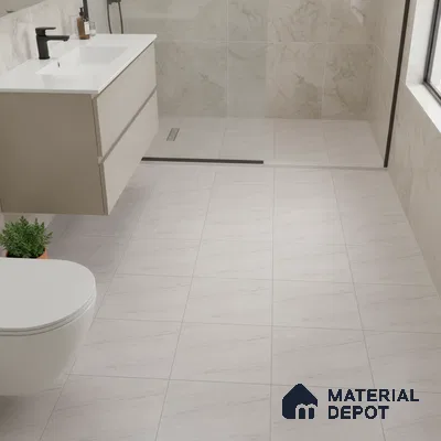 Stone Look Floor Tile TL 08845 D | Matte Finish 12 x 12 inch Ceramic Tile - 7 mm | Suitable For Kitchen, Bathroom, Bedroom & Office