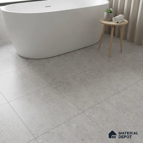Stone Look Floor Tile TL 08848 D | Matte Finish 12 x 12 inch Ceramic Tile - 7 mm | Suitable For Kitchen, Bathroom, Bedroom & Office