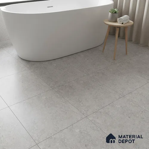Stone Look Floor Tile TL 08848 D | Matte Finish 12 x 12 inch Ceramic Tile - 7 mm | Suitable For Kitchen, Bathroom, Bedroom & Office