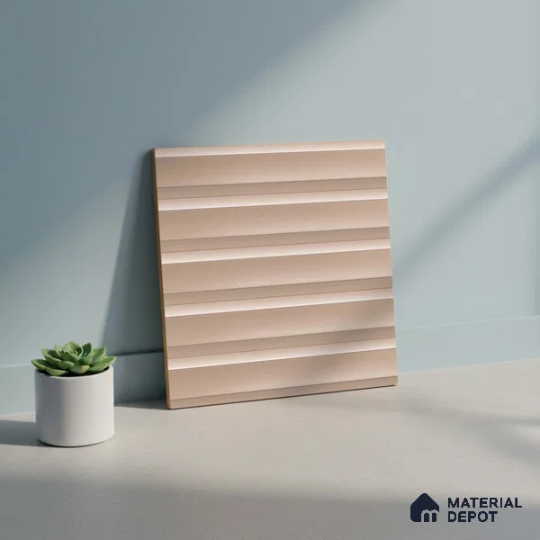 Faux Subway Matching Floor Tile TL 08855 E | Matte Finish 12 x 12 inch Ceramic Anti Skid Tile - 7 mm | Suitable For Kitchen, Bathroom | Please Expect a Slight Variation of Pattern