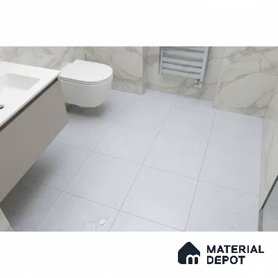 Patterned Look Floor Tile TL 08870 C | Matte Finish 12 x 12 inch Ceramic Tile - 7 mm | Suitable For Kitchen, Bathroom, Bedroom & Office | Please Expect a Slight Variation of Pattern