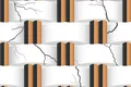 Patterned Look Wall Tile TL 08872 | Glossy Finish 18 x 12 inch Ceramic Tile - 7 mm | Suitable For Kitchen & Bathroom| Image 1
