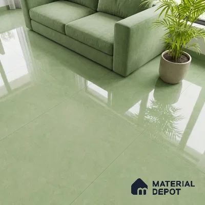 Stone Look Wall & Floor Tile TL 08967 | Glossy Finish 4 ft x 2 ft Vitrified Tile - 9 mm | Suitable For Kitchen, Bathroom, Bedroom & Office