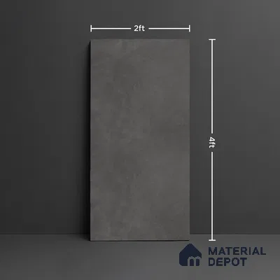 Stone Look Wall & Floor Tile TL 08969 | Glossy Finish 4 ft x 2 ft Vitrified Tile - 9 mm | Suitable For Kitchen, Bathroom, Bedroom & Office
