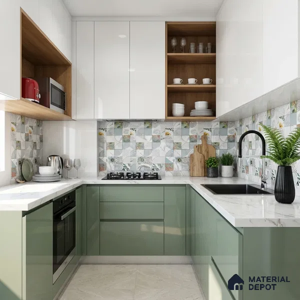 Highlighter Wall Tile TL 08996 | Glossy Finish 4 ft x 2 ft Vitrified Tile - 9 mm | Suitable For Bathroom, Accent/Feature Wall, Dining Area