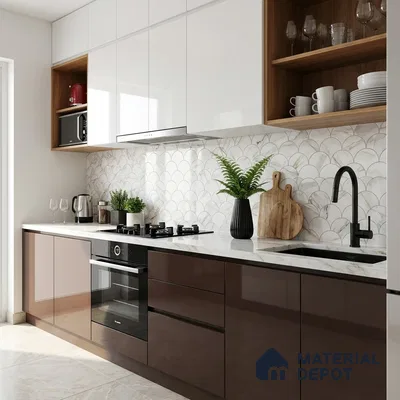 Highlighter Wall Tile TL 08997 | Glossy Finish 4 ft x 2 ft Vitrified Tile - 9 mm | Suitable For Bathroom, Accent/Feature Wall, Dining Area