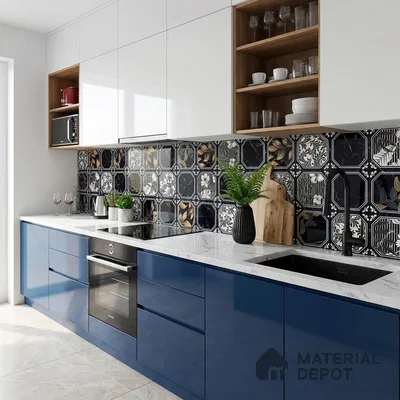 Highlighter Wall Tile TL 09009 | Glossy Finish 4 ft x 2 ft Vitrified Tile - 9 mm | Suitable For Bathroom, Accent/Feature Wall, Dining Area