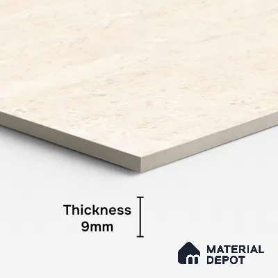 Stone Look Wall & Floor Tile TL 09011 | Matte Finish 4 ft x 2 ft Vitrified Tile - 9 mm | Suitable For Kitchen, Bathroom, Bedroom & Office