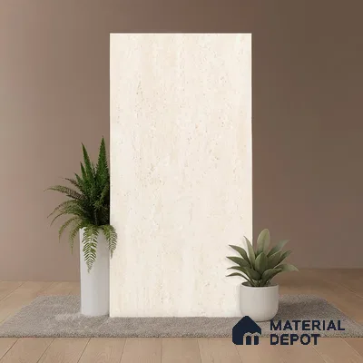Stone Look Wall & Floor Tile TL 09011 | Matte Finish 4 ft x 2 ft Vitrified Tile - 9 mm | Suitable For Kitchen, Bathroom, Bedroom & Office