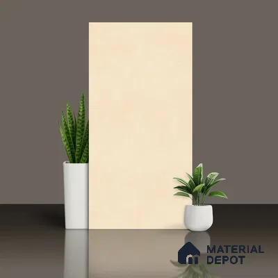 Stone Look Wall & Floor Tile TL 09024 | Matte Finish 4 ft x 2 ft Vitrified Tile - 9 mm | Suitable For Kitchen, Bathroom, Bedroom & Office