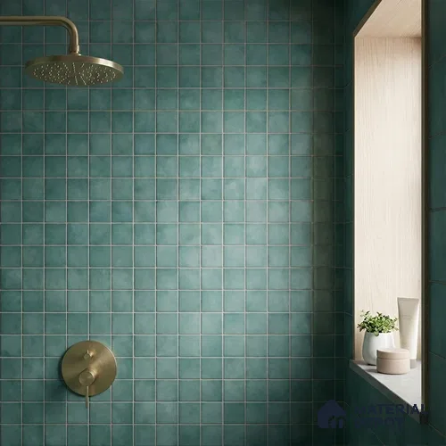 Faux Subway Look Floor Tile TL 09082 | Matte Finish 12 x 12 inch Ceramic Tile - 7 mm | Suitable For Kitchen, Bathroom, Dining Area | Please Expect a Slight Variation of Pattern