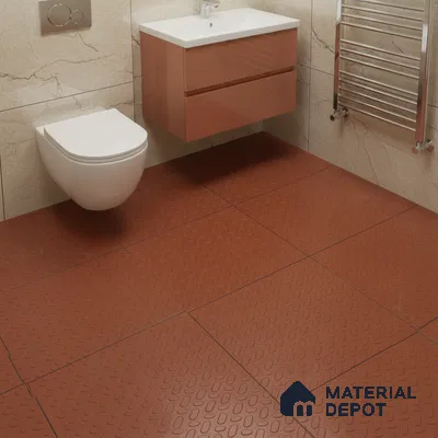 Punch Look Floor Tile TL 09113 B | Matte Finish 12 x 12 inch Vitrified Tile - 8 mm | Suitable For Kitchen, Bathroom, Bedroom & Office | Please Expect a Slight Variation of Pattern