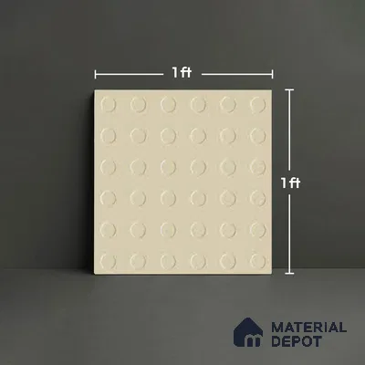 Patterned Look Floor Tile TL 09114 | Matte Finish 12 x 12 inch Ceramic Tile - 8 mm | Suitable For Kitchen, Bathroom, Bedroom & Office | Please Expect a Slight Variation of Pattern