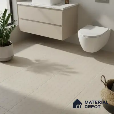 Patterned Look Floor Tile TL 09114 | Matte Finish 12 x 12 inch Vitrified Tile - 8 mm | Suitable For Kitchen, Bathroom, Bedroom & Office | Please Expect a Slight Variation of Pattern